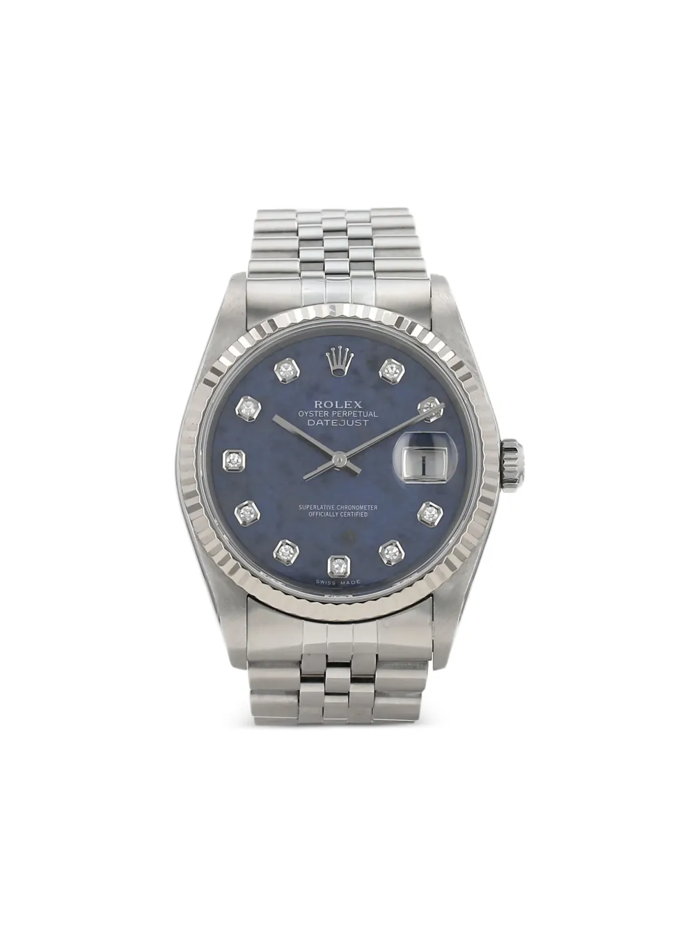 Rolex reloj Datejust de 36mm 2002 | azul | Image 1