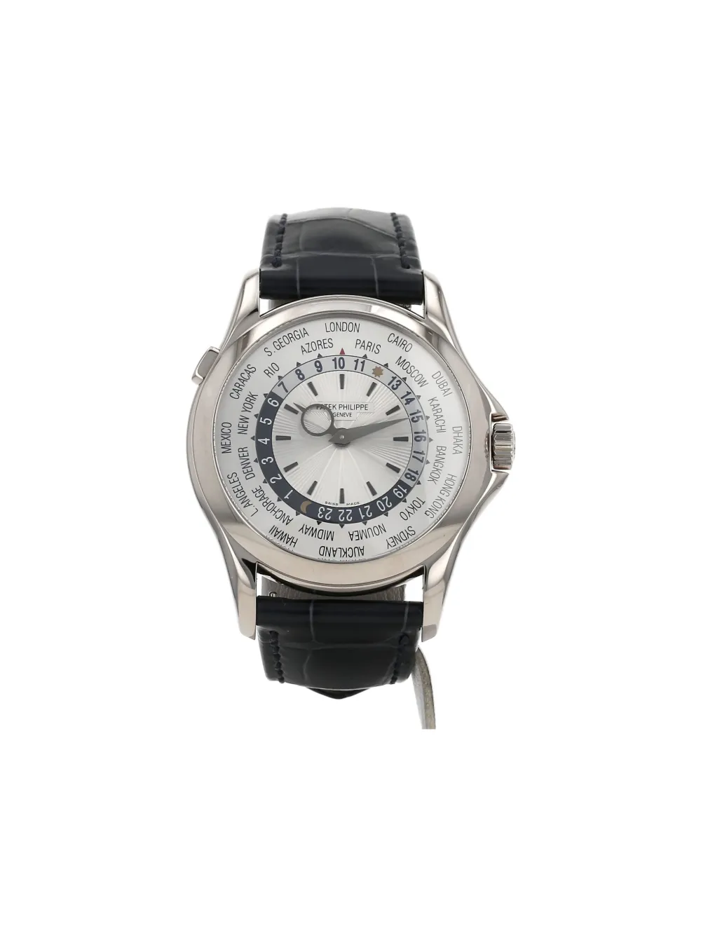 Patek Philippe 2000s pre-owned World Time 39mm | Weiß | Image 1