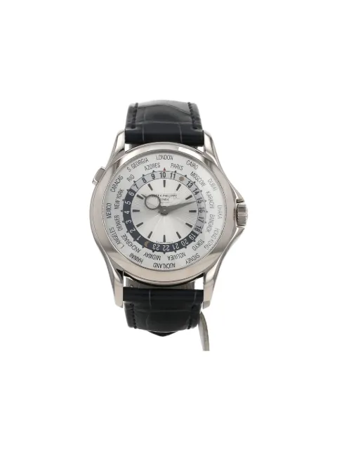 Patek Philippe 2000s pre-owned World Time 39mm