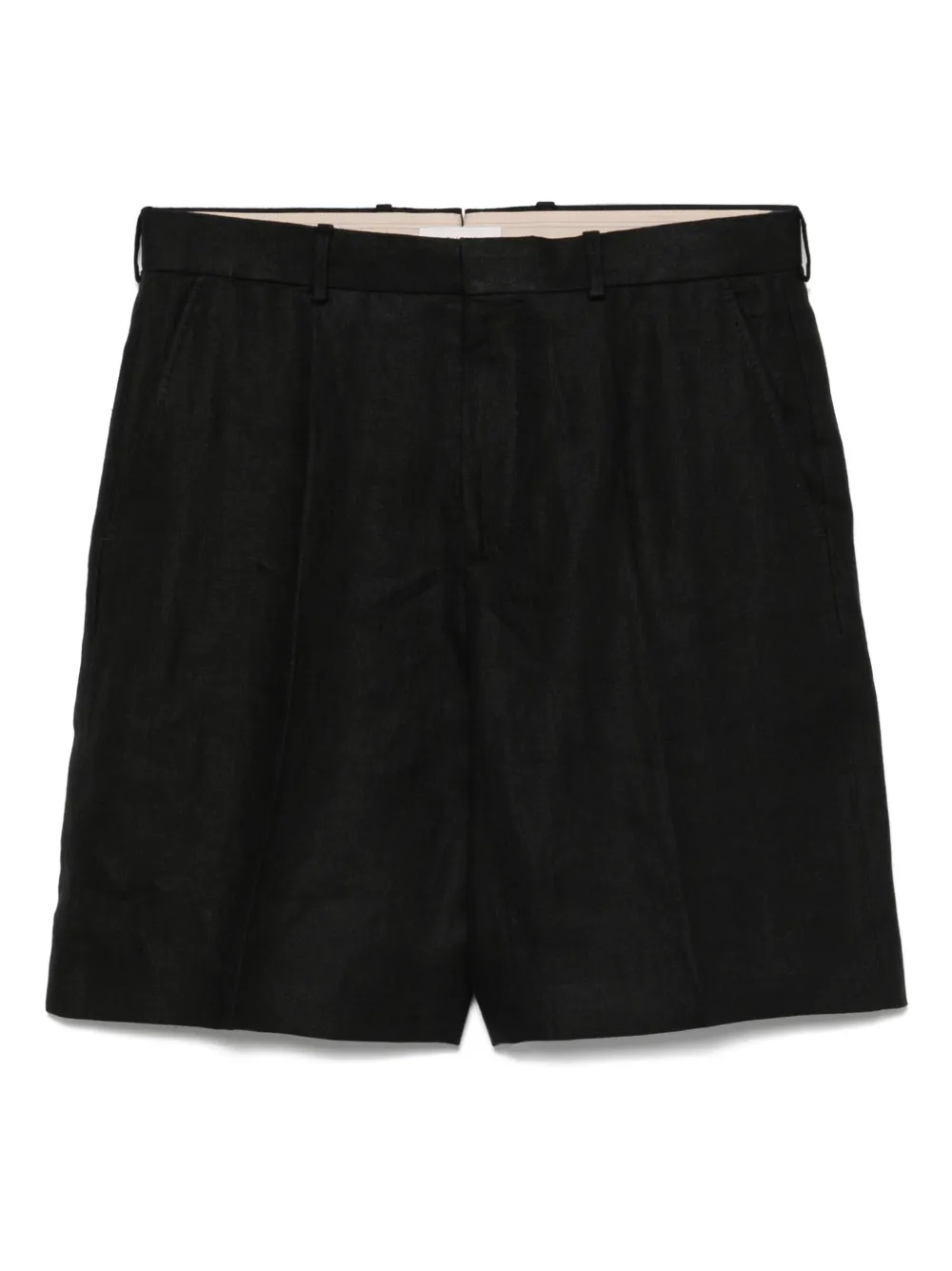 Agnona linen shorts | Black | Image 1