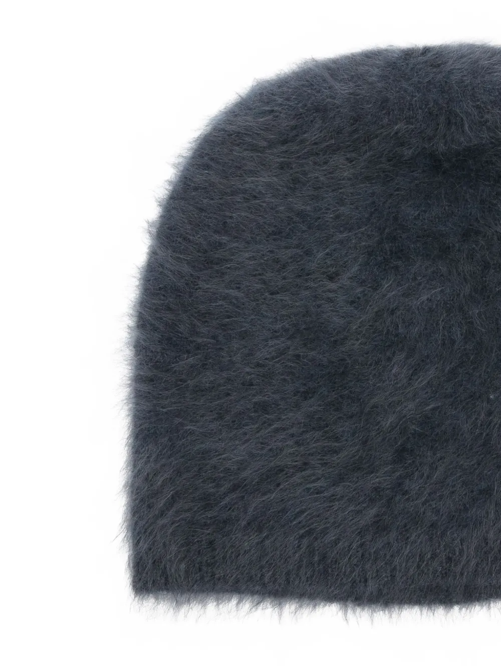 Lisa Yang The Brushed mohair beanie - Blauw