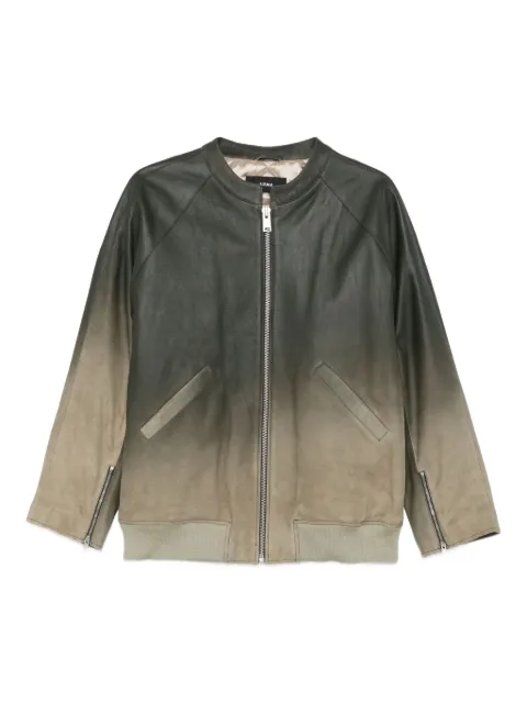Arma ombre zip-front leather jacket