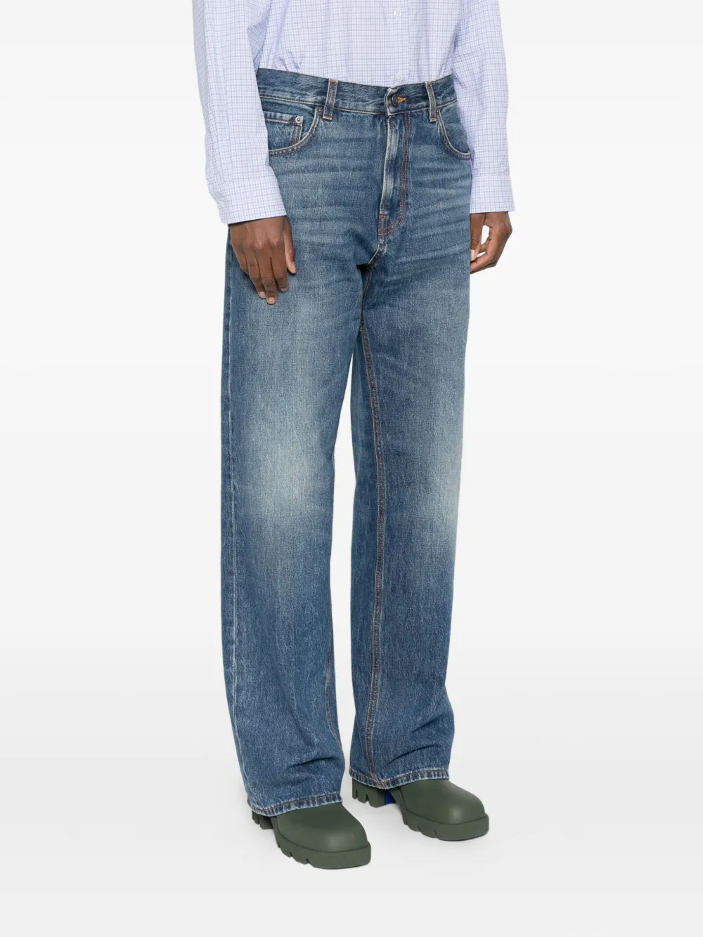 Haikure Katoenen jeans Blauw