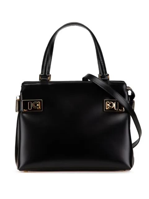 Ferragamo Pre-Owned sac à bandoulière Double Gancini Side Buckle (2021)