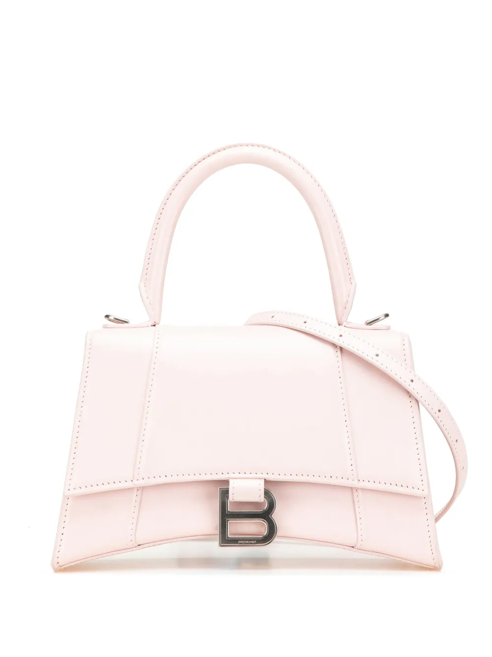 2005-2024 Small Leather Hourglass Top Handle Bag satchel