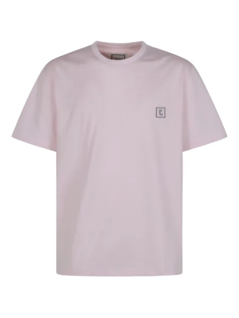 Wooyoungmi playera de algodón con logo bordado
