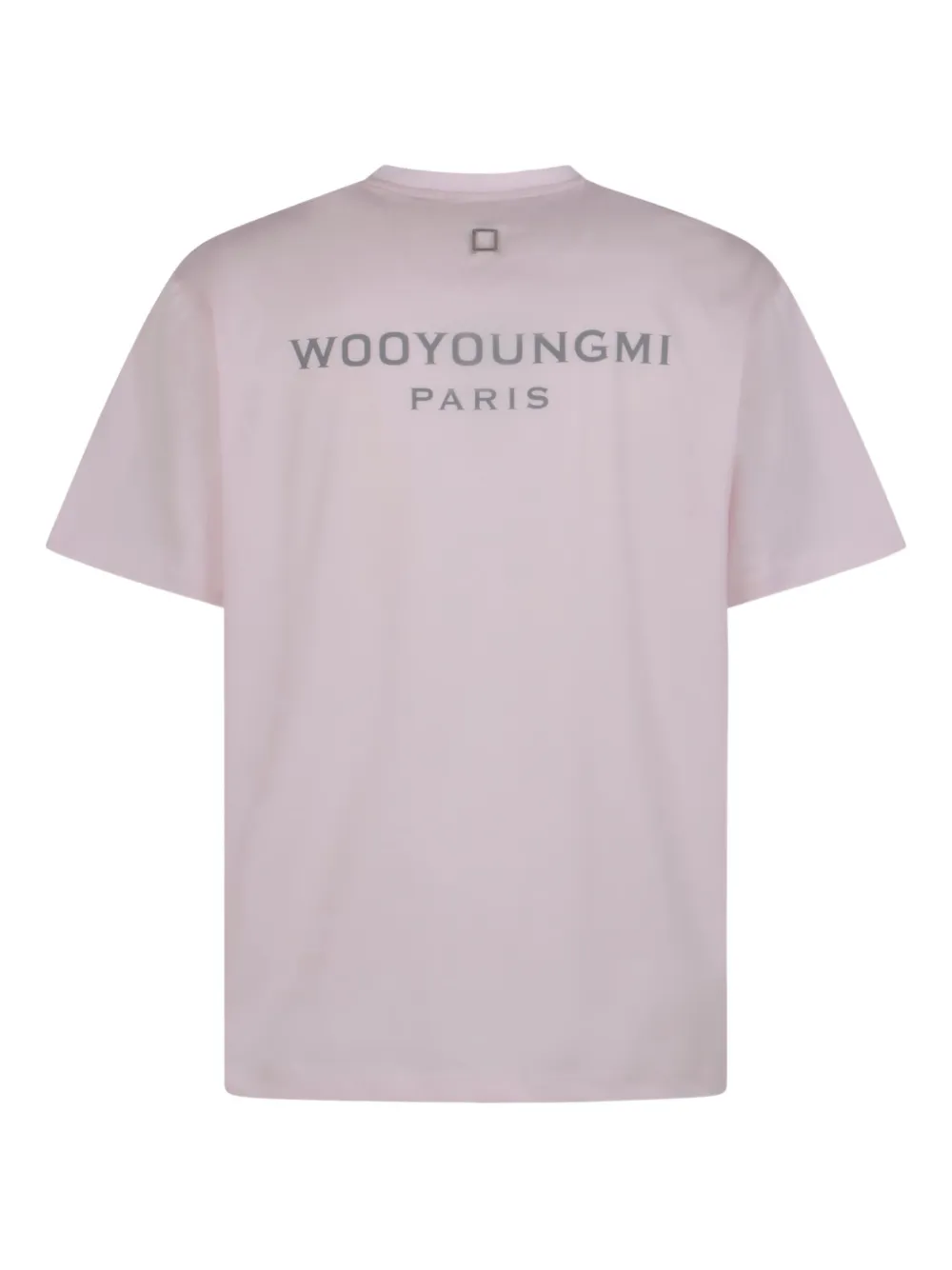 Wooyoungmi playera de algodón con logo bordado | Playeras | Image 2