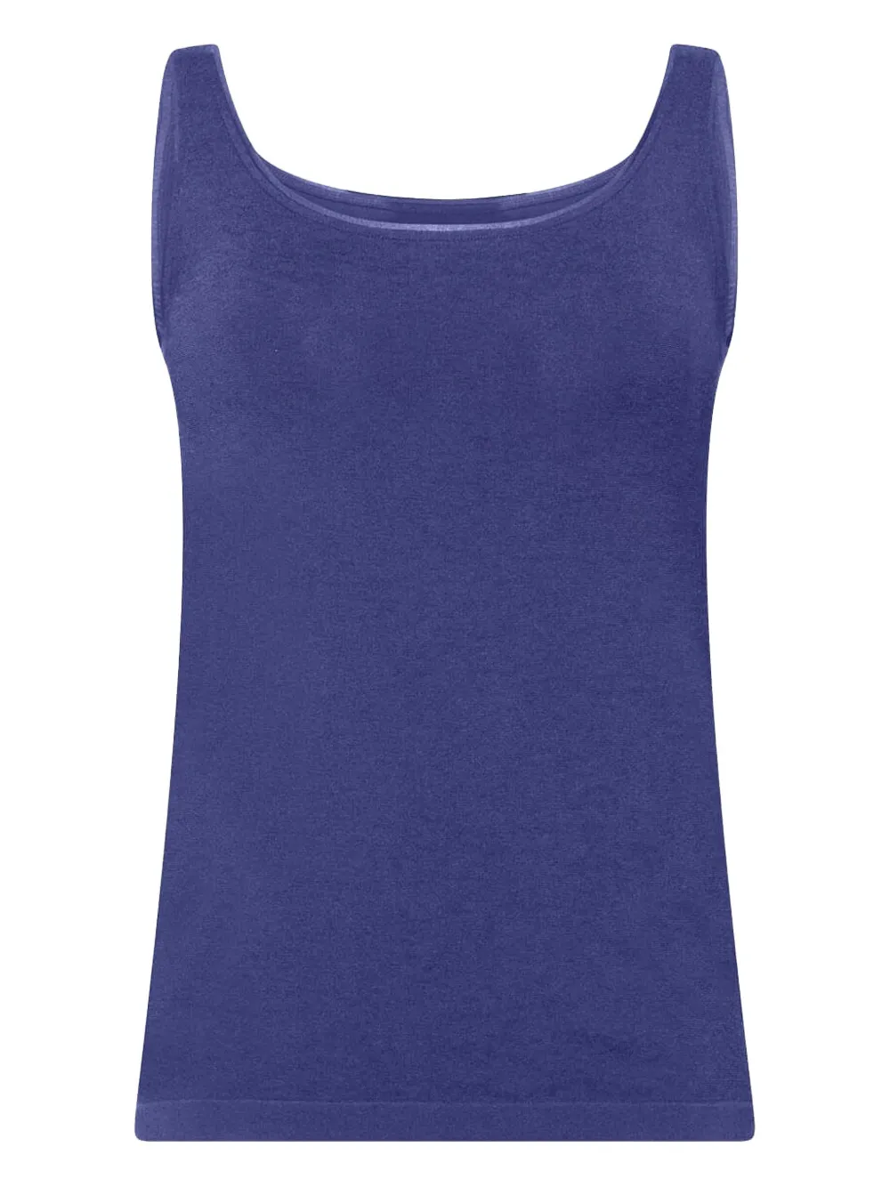 Wolford scoop-neck sleeveless tank top Blauw