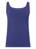 Wolford scoop-neck sleeveless tank top - Blue