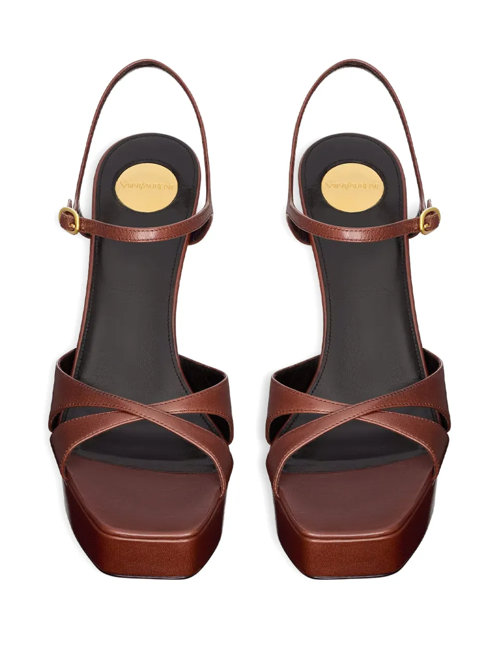 Saint Laurent 85mm Debbie platform sandals | Heeled Sandals | Image 2