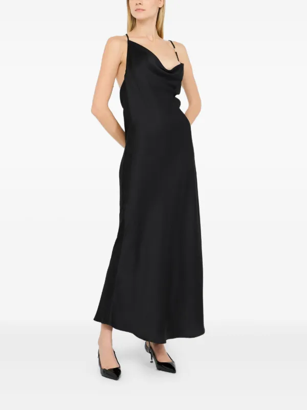 liu jo silk dress LIU JO Deep teal Womens Special Occasion Dress