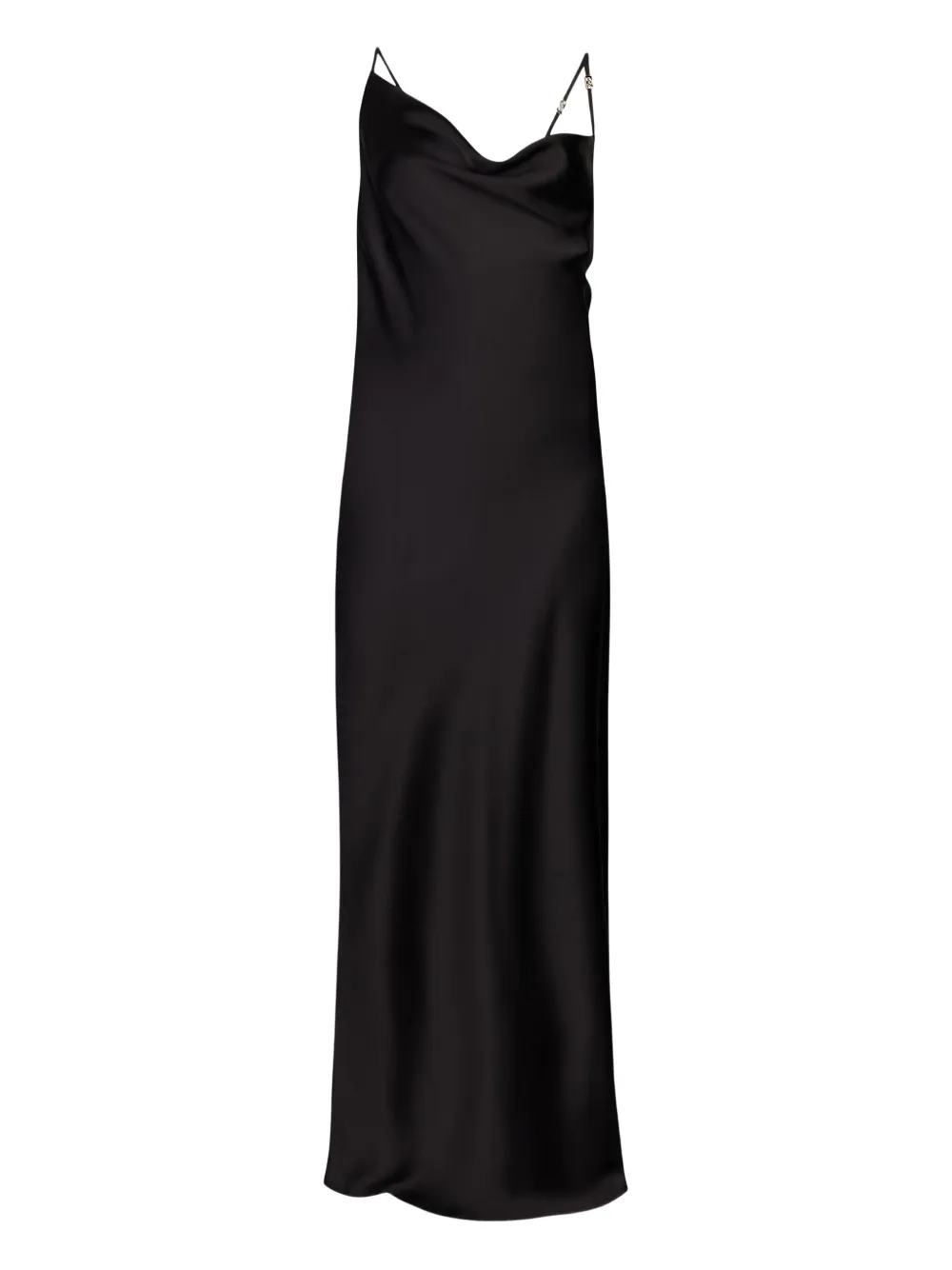 LIU JO Dressy satin dress | Black | Image 1