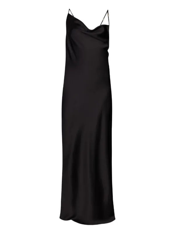 liu jo silk dress Liu Jo Long Satin Dress - Pink