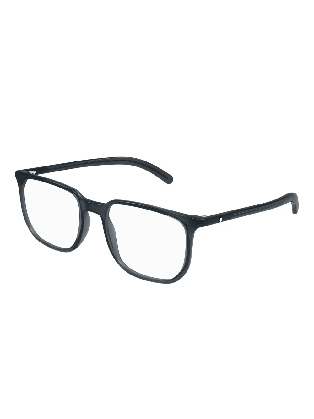 Montblanc Square-frame Glasses In Gray