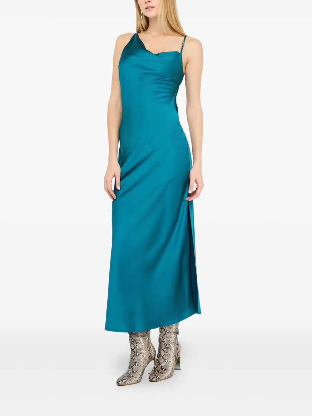 LIU JO Asymmetrische jurk Blauw