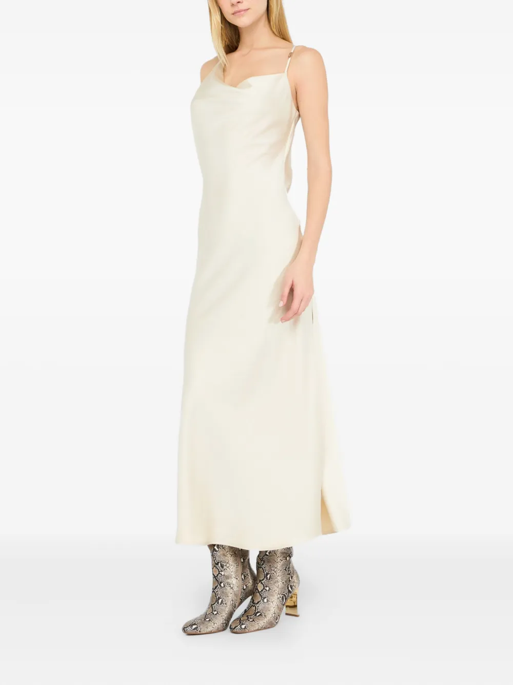 LIU JO Dressy satijnen jurk Wit