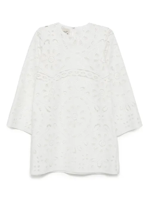 Robe-tunique Blanca à détails d’œillets - Bambah - Modalova