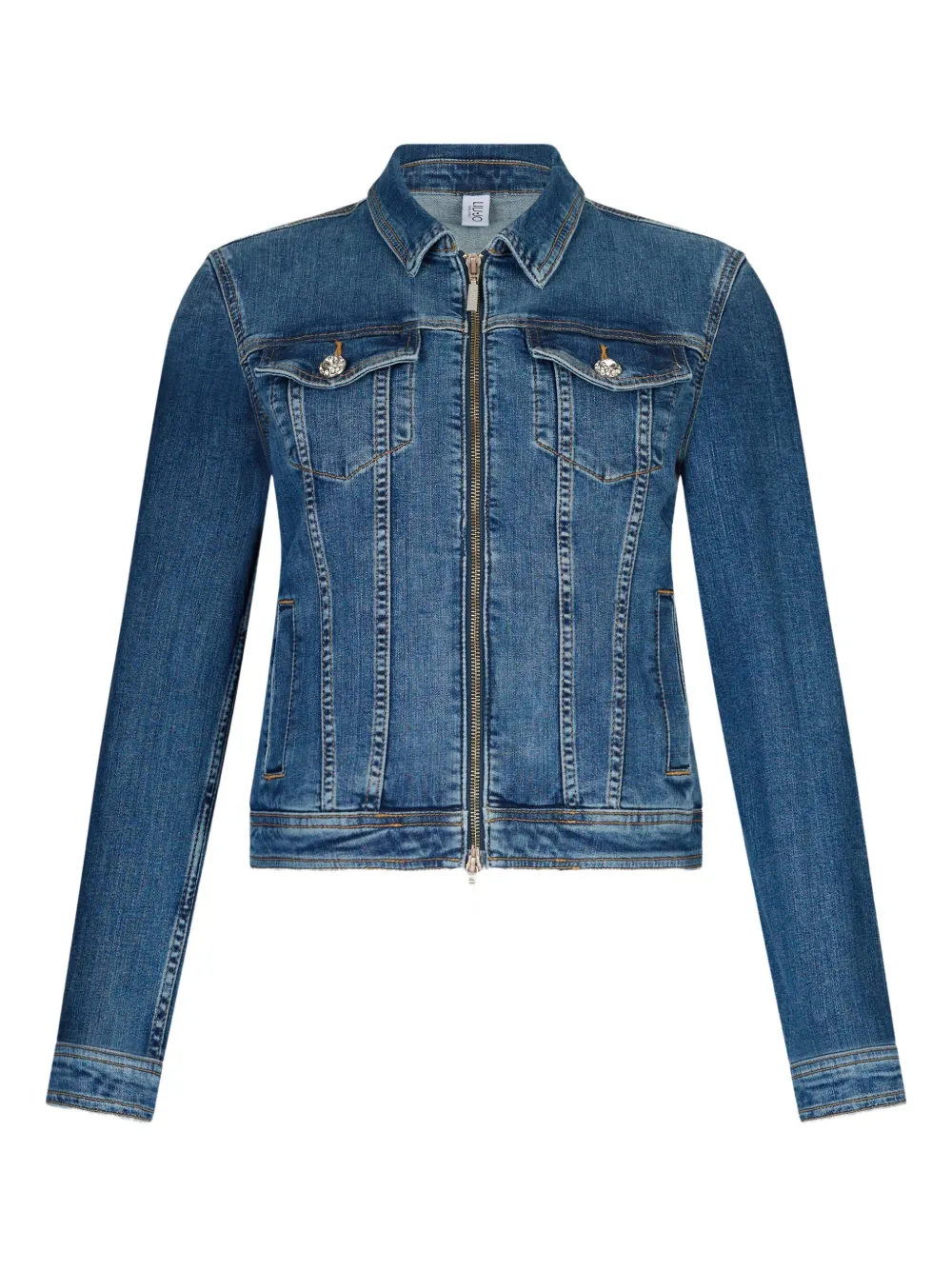 LIU JO Denim jacket with zip | Blue | Image 1