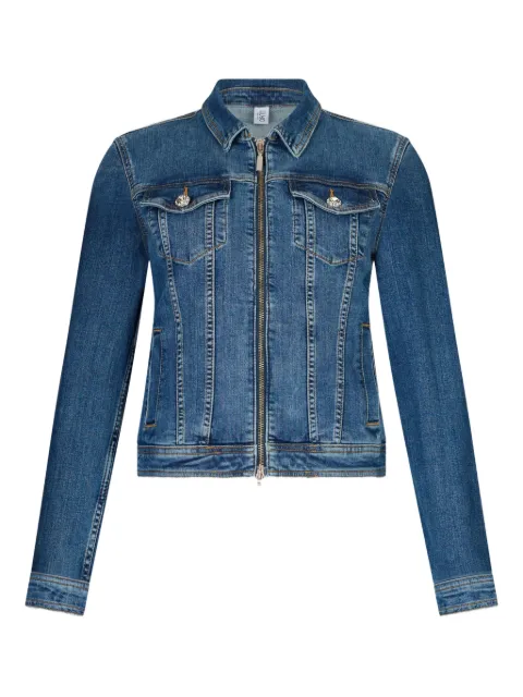 LIU JO zip-up denim jacket