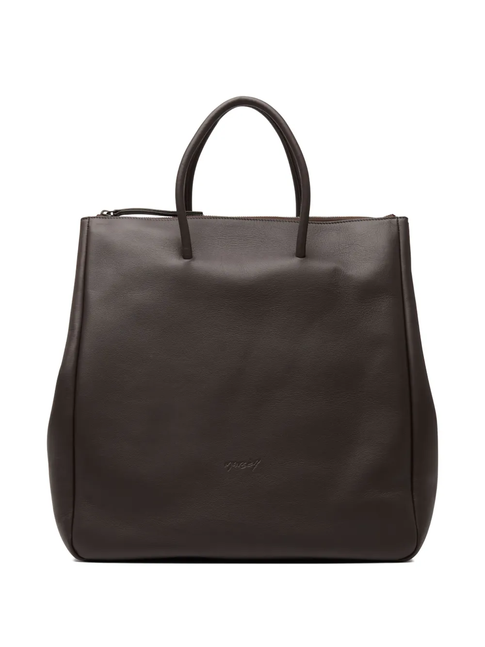 Marsèll Leren shopper Bruin