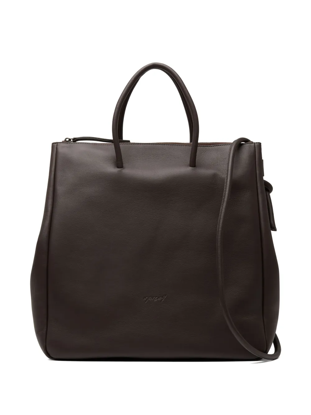 Marsèll Leren shopper Bruin