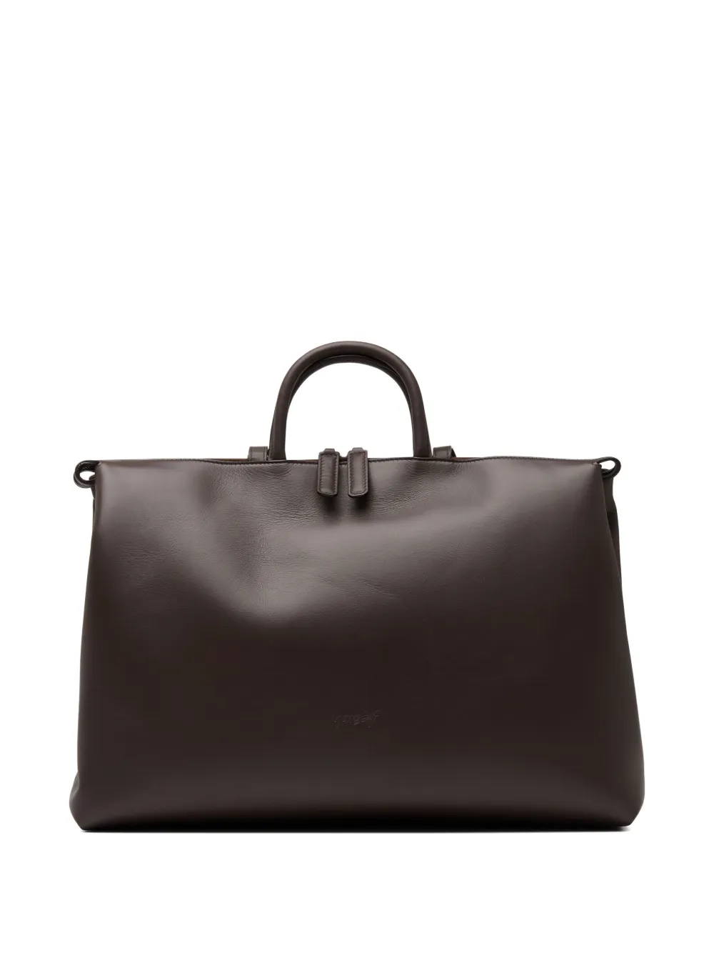 Marsèll Leren shopper Bruin