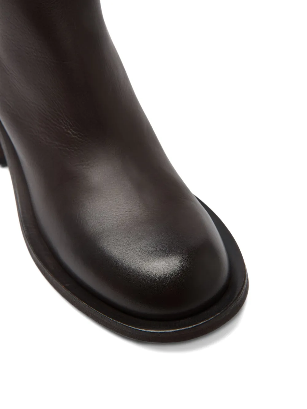 Marsèll 60mm leather ankle boots Brown