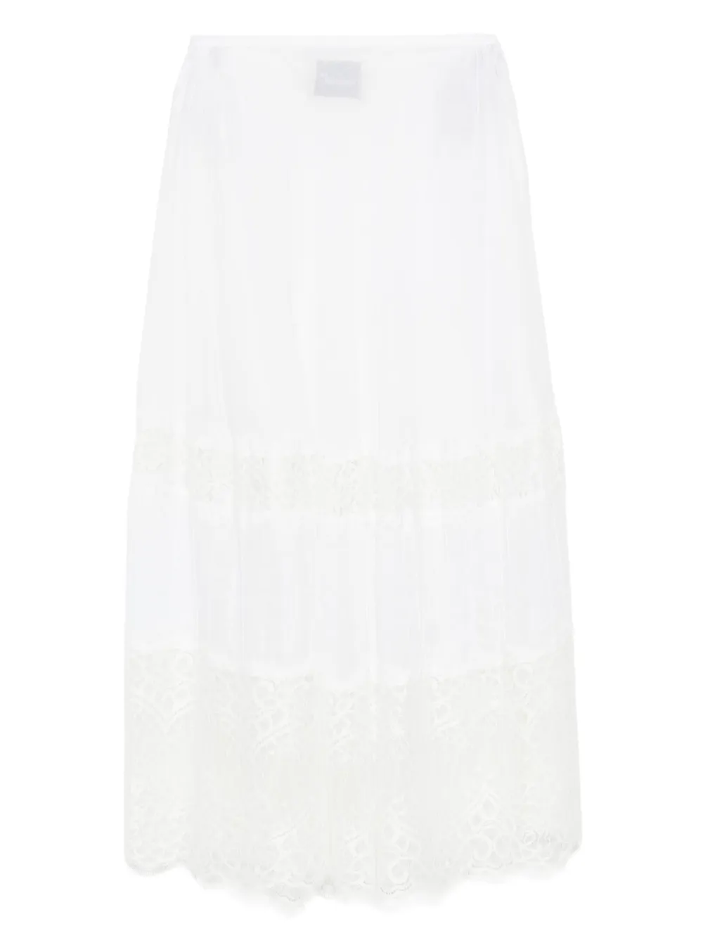 Bambah Blanca midi-rok - Wit