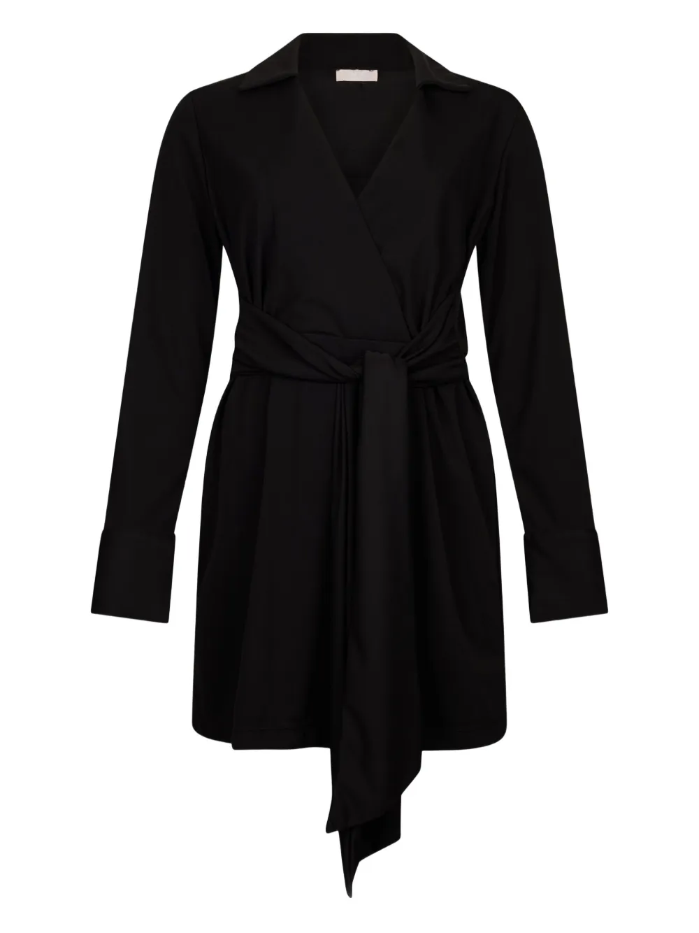 LIU JO vestido con cuello en V | negro | Image 1
