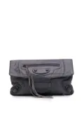 Balenciaga Pre-Owned 2015 Lambskin Motocross Classic City clutch bag - Purple