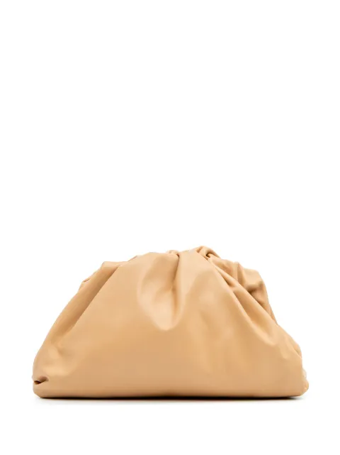 Bottega Veneta Pre-Owned شنطة كلاتش 'تين' جلد الحمل بتصميم باوتش 2012-2024