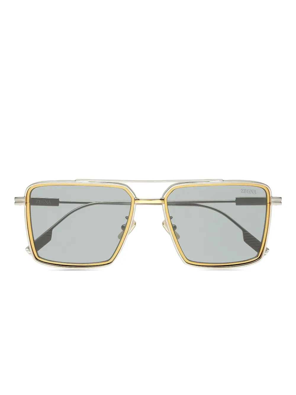 Zegna square-frame sunglasses Goud