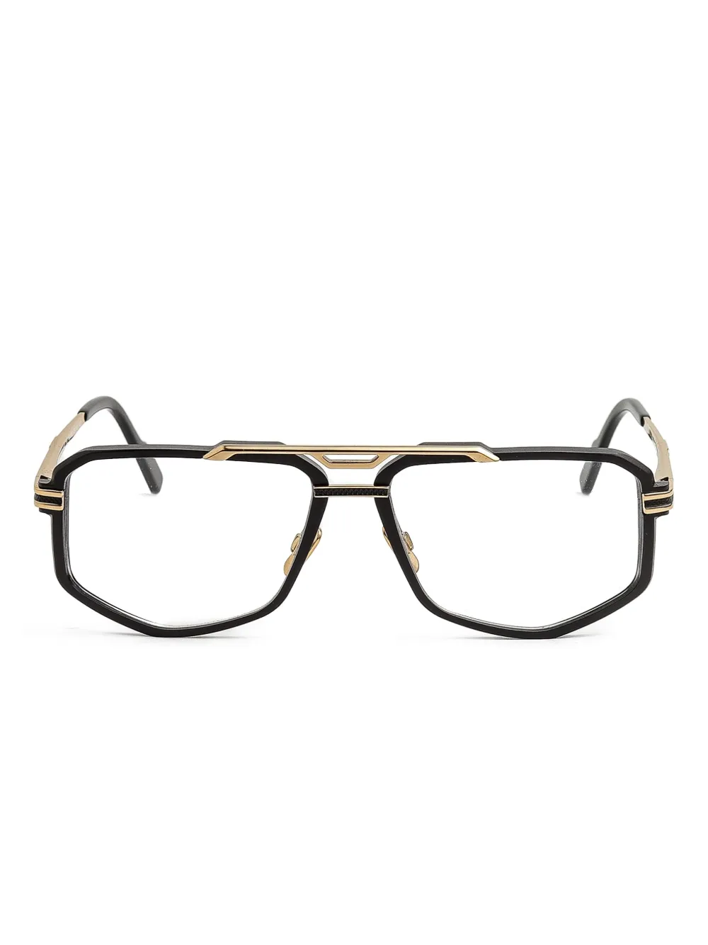 Cazal lentes con armazón geométrica | negro | Image 1