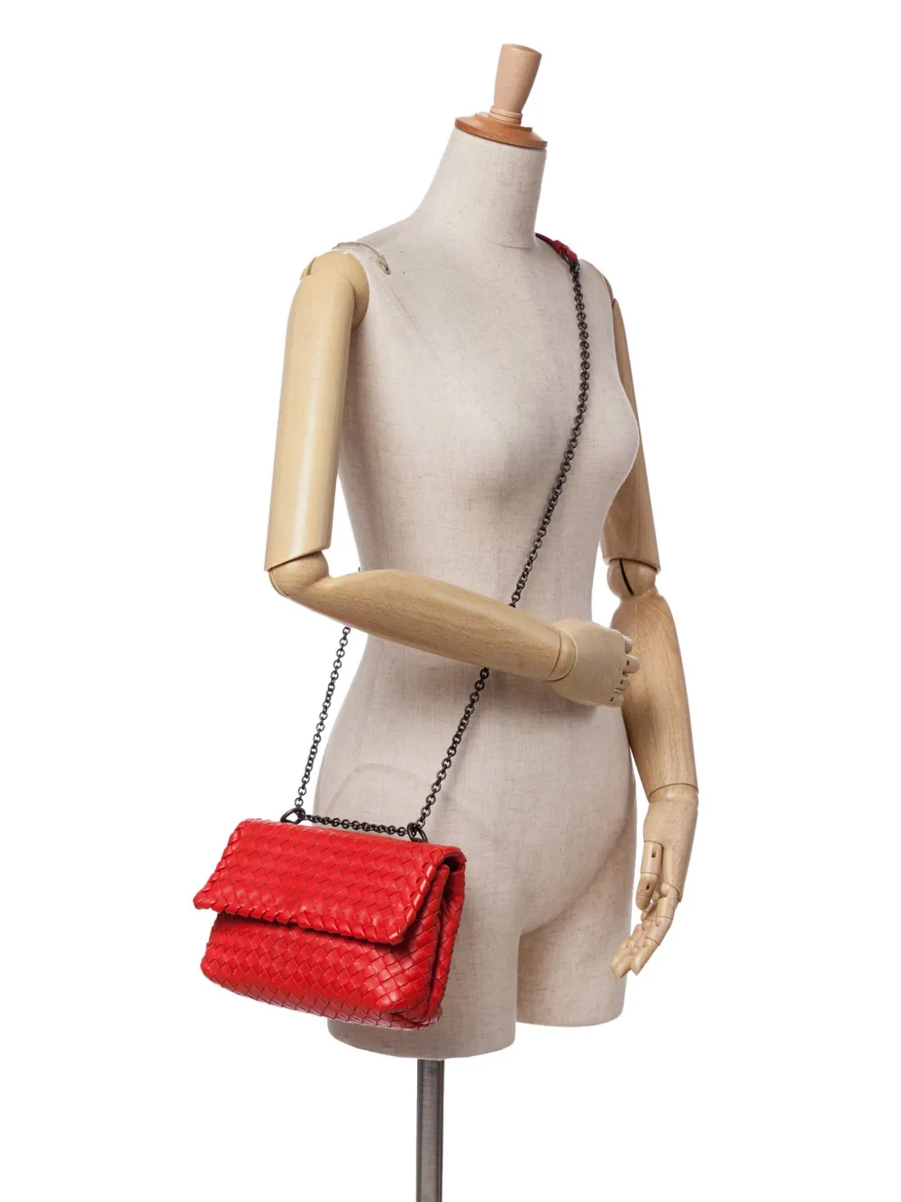 Bottega Veneta Pre-Owned 2012-2024 Baby Nappa Intrecciato Olimpia crossbody bag | Pre-Owned | Image 2