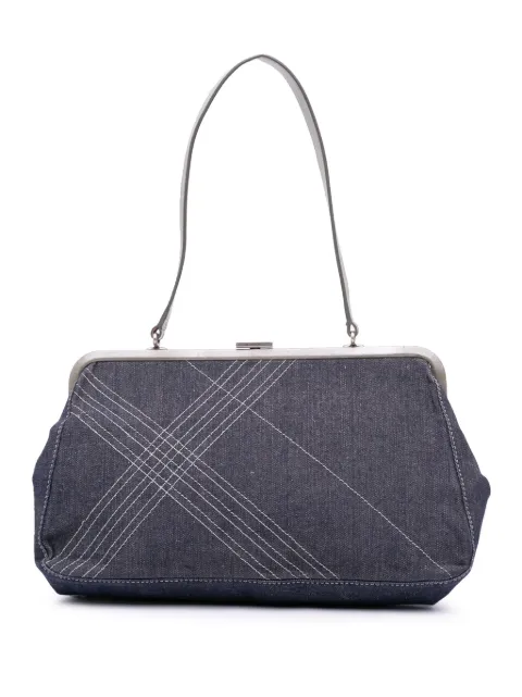 Burberry Pre-Owned bolsa de hombro de mezclilla 2000-2017
