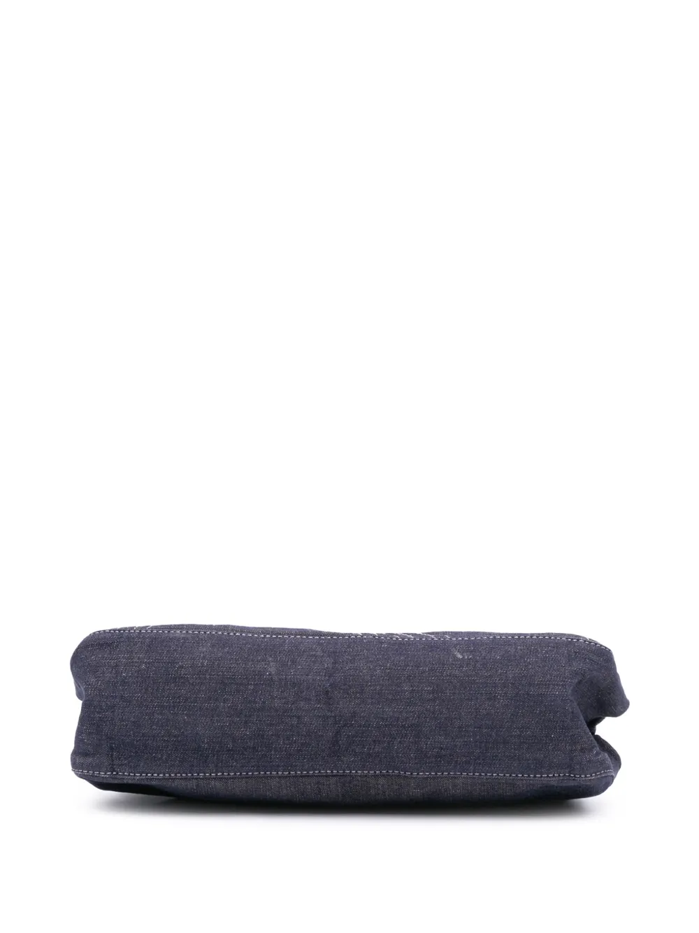 Pre-owned Burberry 2000-2017 Denim Frame Shoulder Bag
