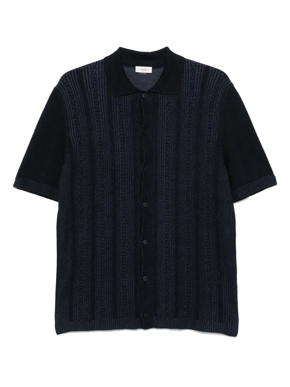 silk-blend shirt