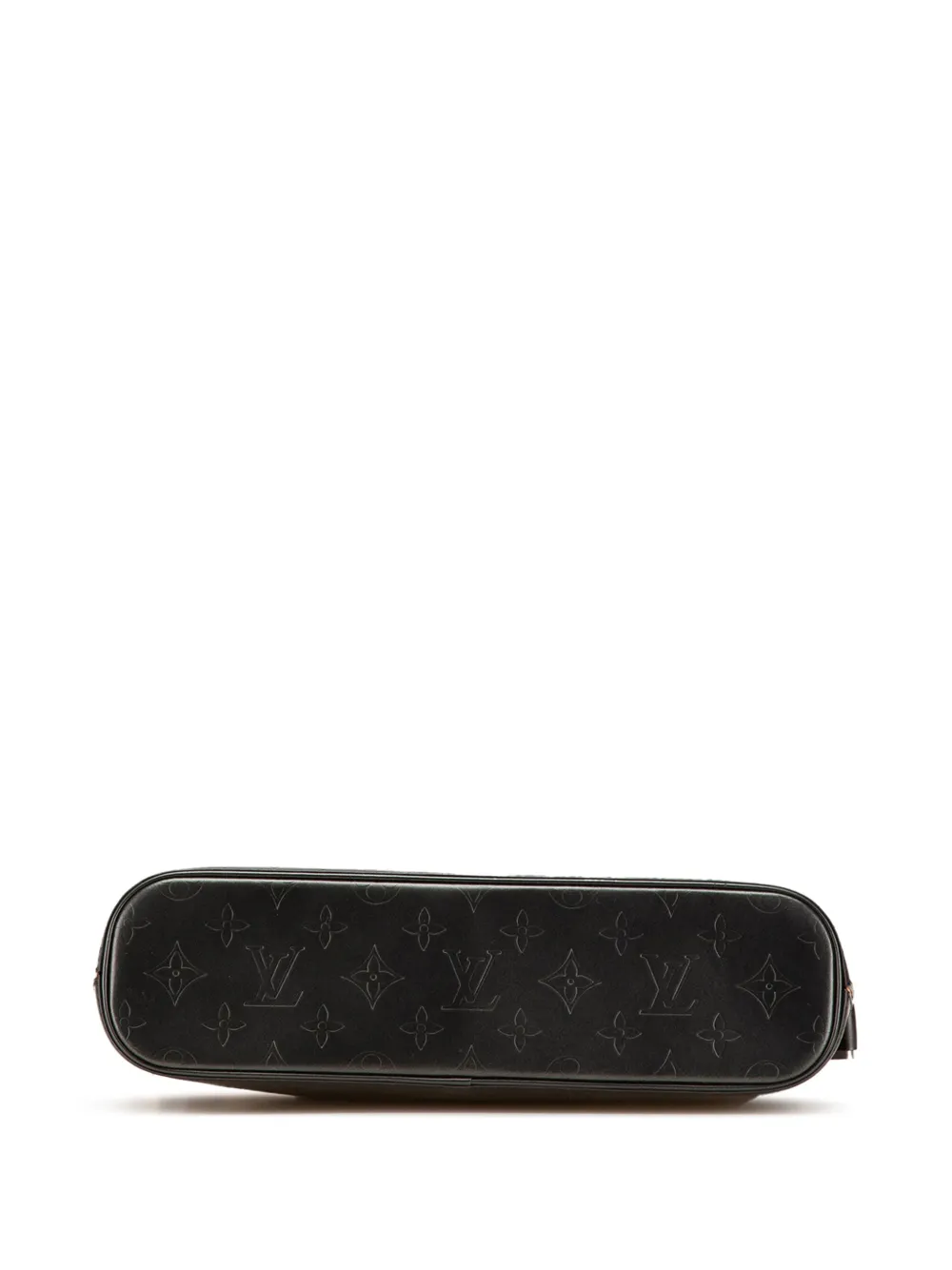 Pre-owned Louis Vuitton 2002 Monogram Mat Alston Shoulder Bag In Gray