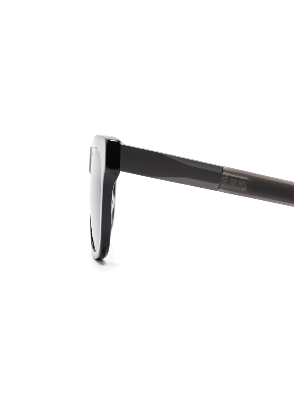 Dita Eyewear Zonnebril met vierkant montuur Zwart