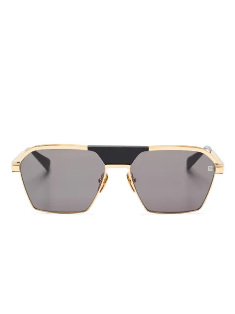 Balmain Eyewear logo-engraved sunglasses 