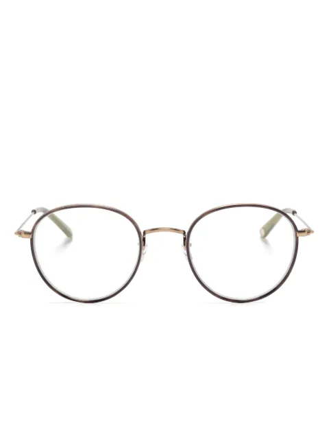 Garrett Leight round-frame glasses