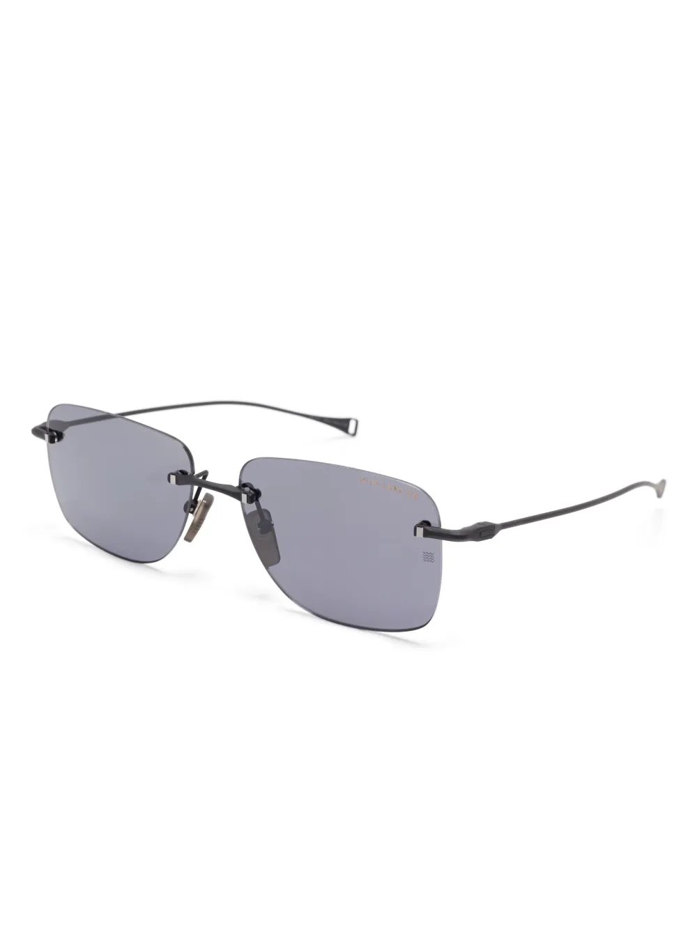 Dita Eyewear Zonnebril met vierkant montuur - Zwart
