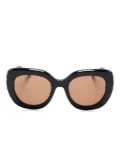 Matsuda oversize-frame sunglasses - Black