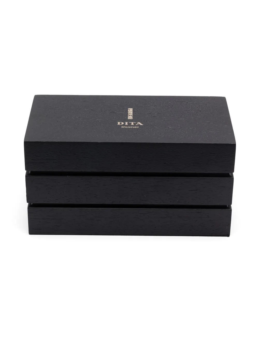 Dita Eyewear Zonnebril met rond montuur Goud