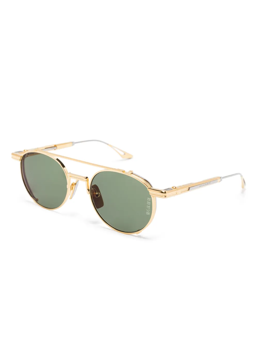 Dita Eyewear Zonnebril met rond montuur - Goud