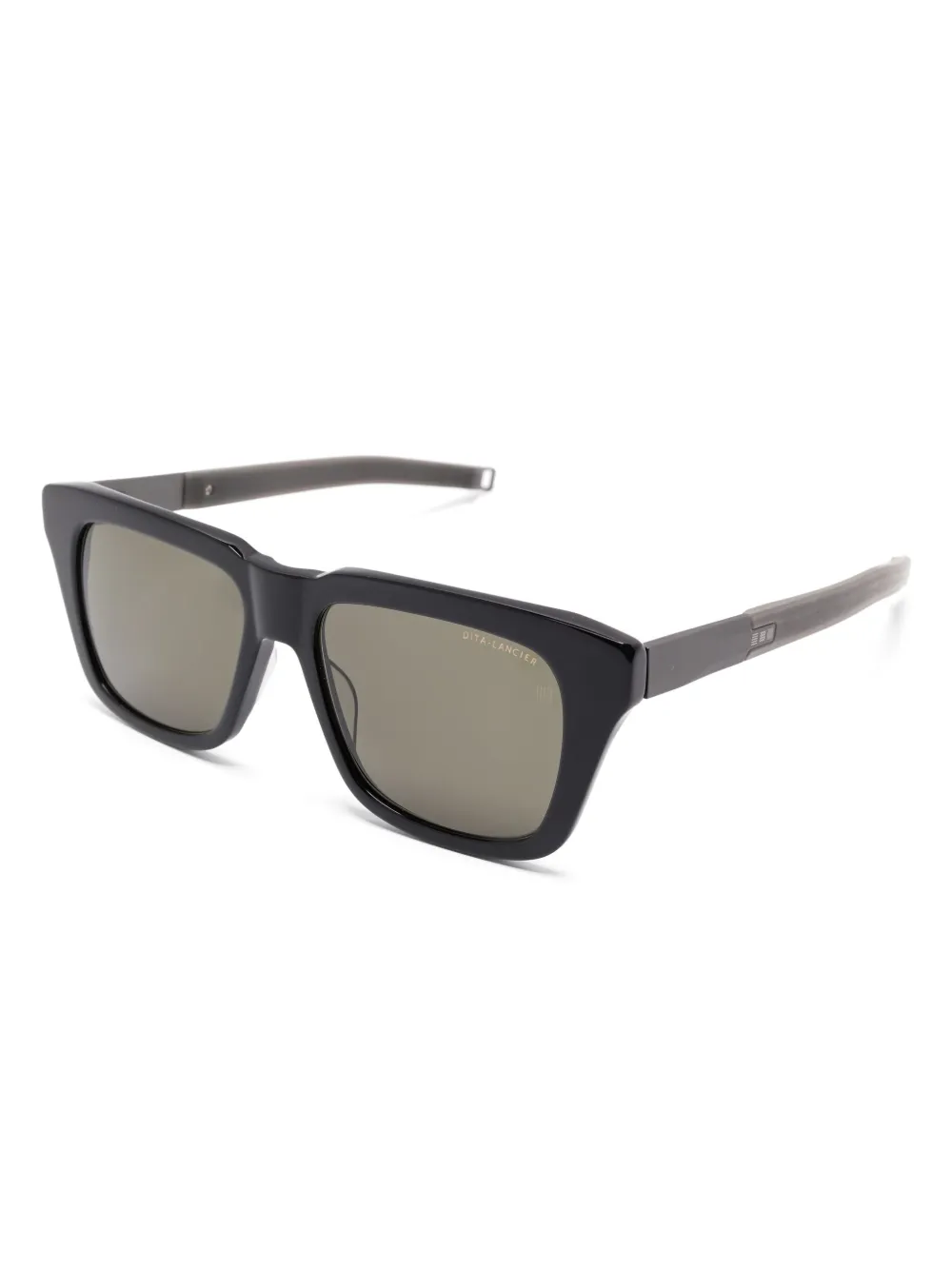 Dita Eyewear Zonnebril met vierkant montuur - Zwart