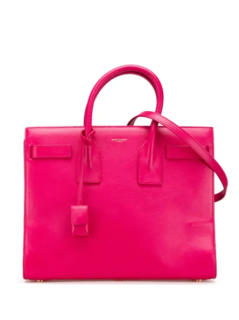 Saint Laurent Pre-Owned 2014 Small Leather Sac De Jour satchel