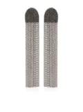 Fabiana Filippi drop-design earrings - Black