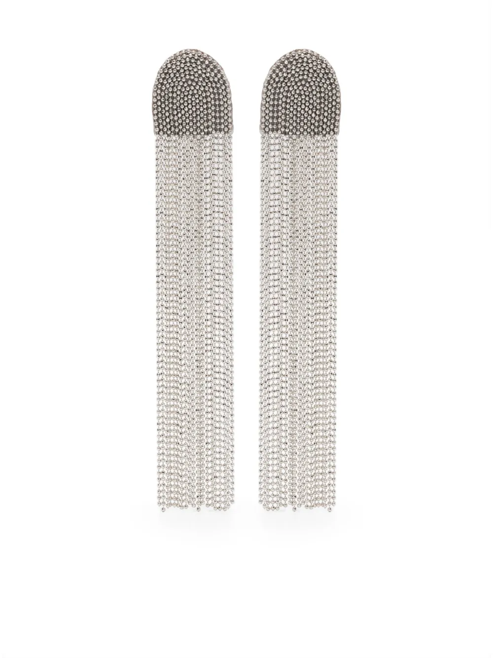 drop-design earrings