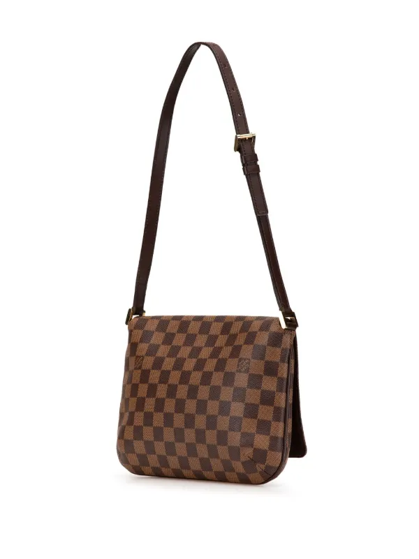 Louis Vuitton Pre-Owned 2002 Damier Ebene Musette Tango Short